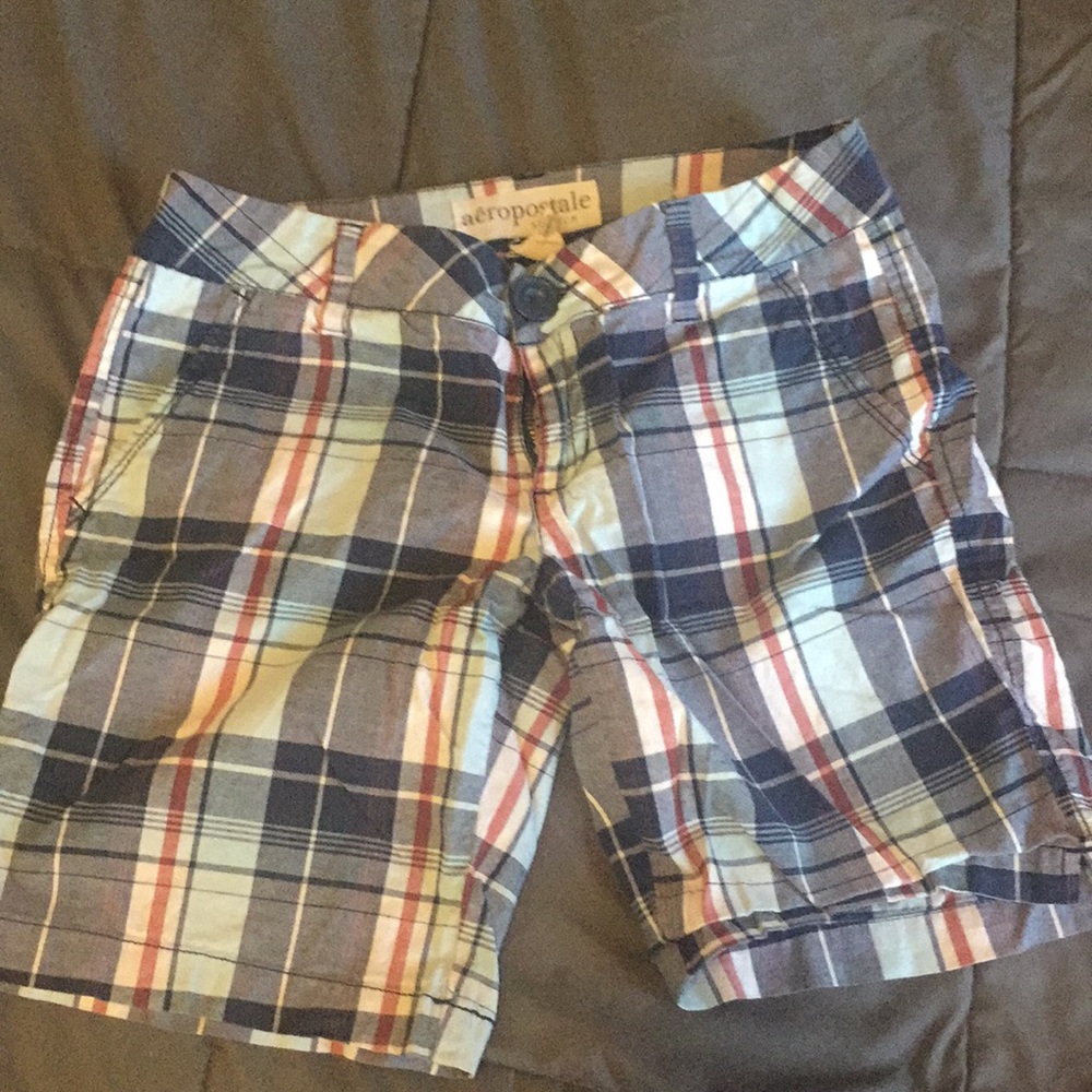Women’s Plaid Bermuda Shorts